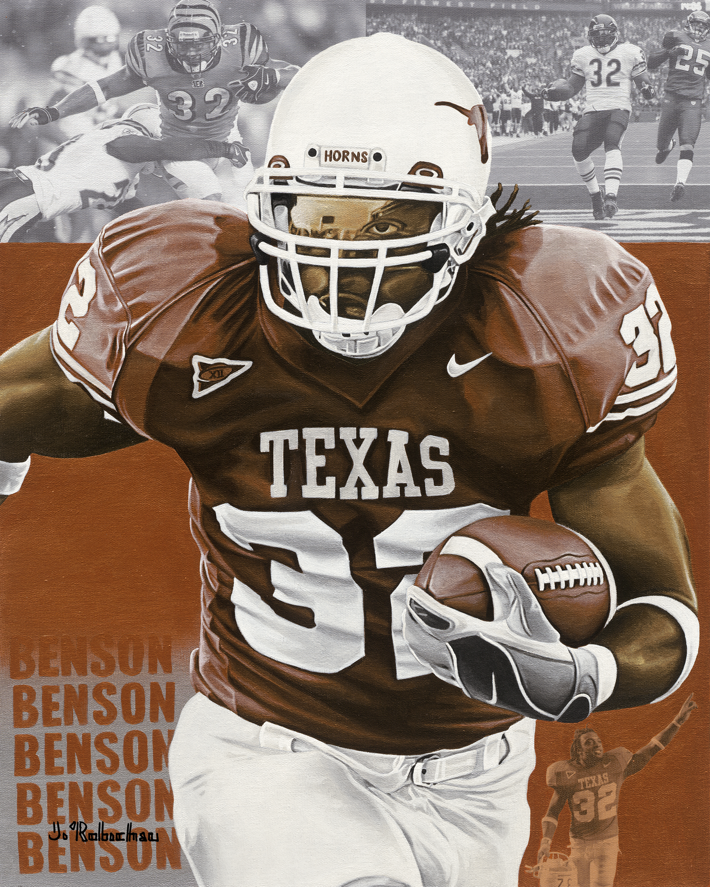 Cedric Benson Artwork