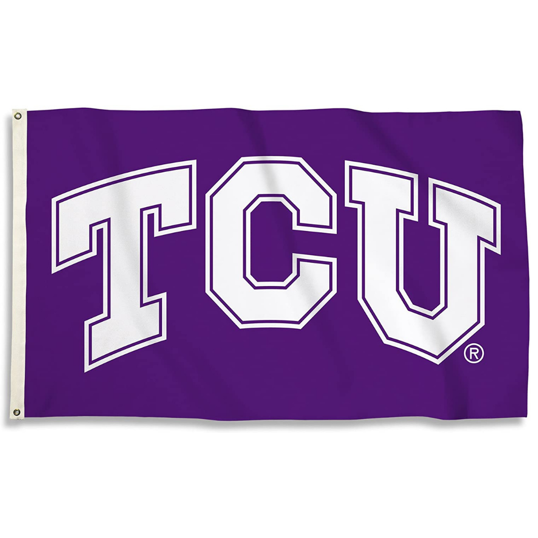 TCU 3x5 flag