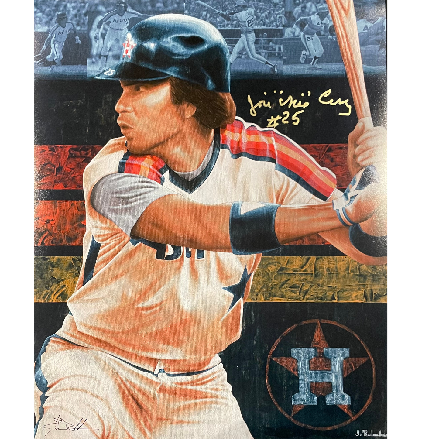 Inductee Autographed Prints