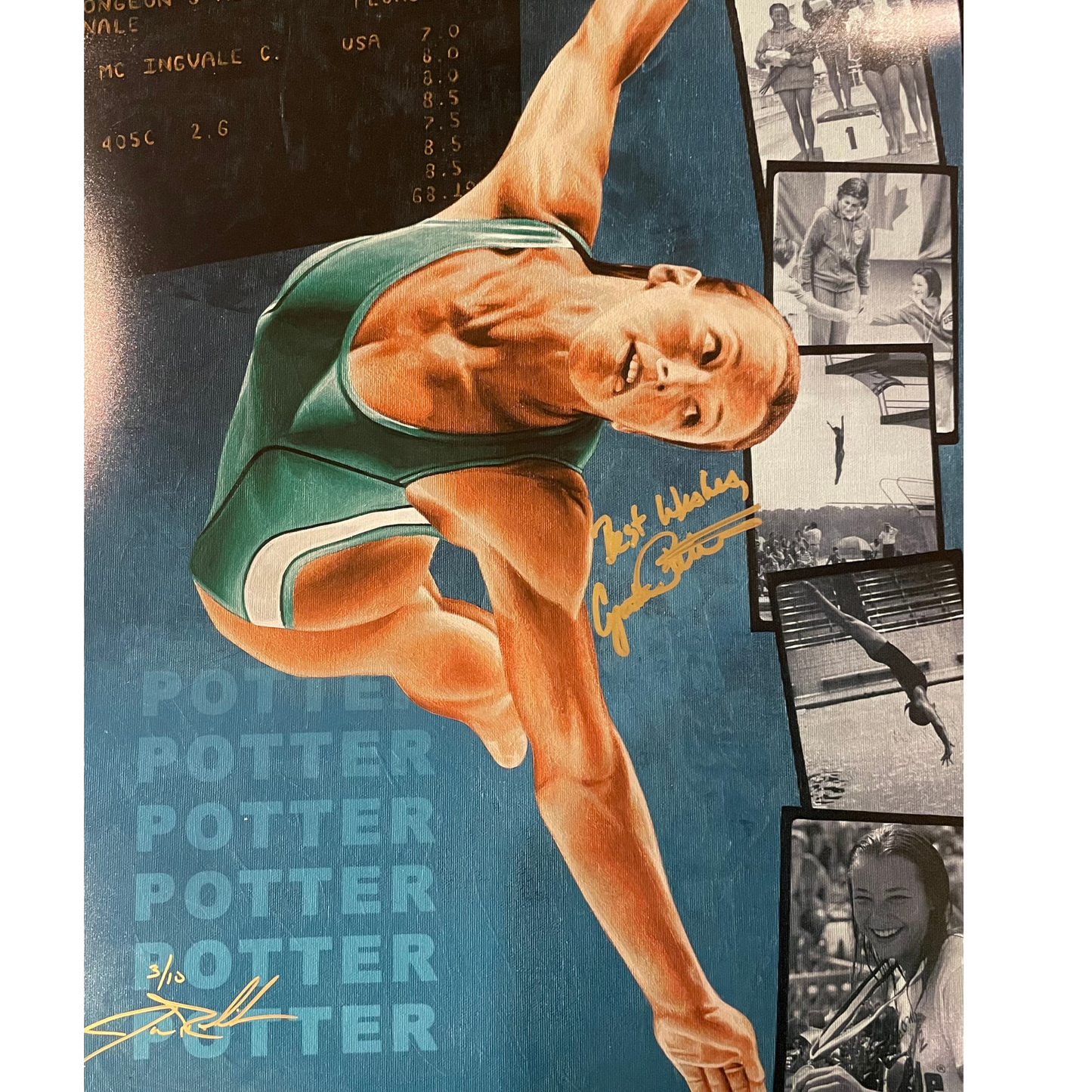 Inductee Autographed Prints