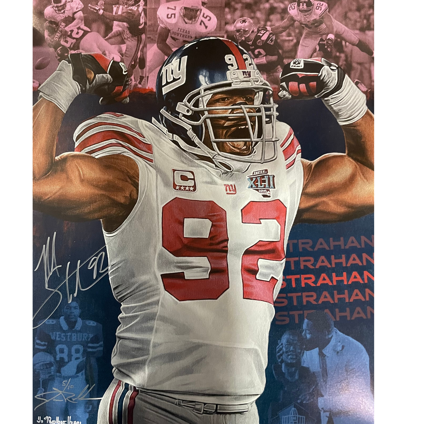 Inductee Autographed Prints